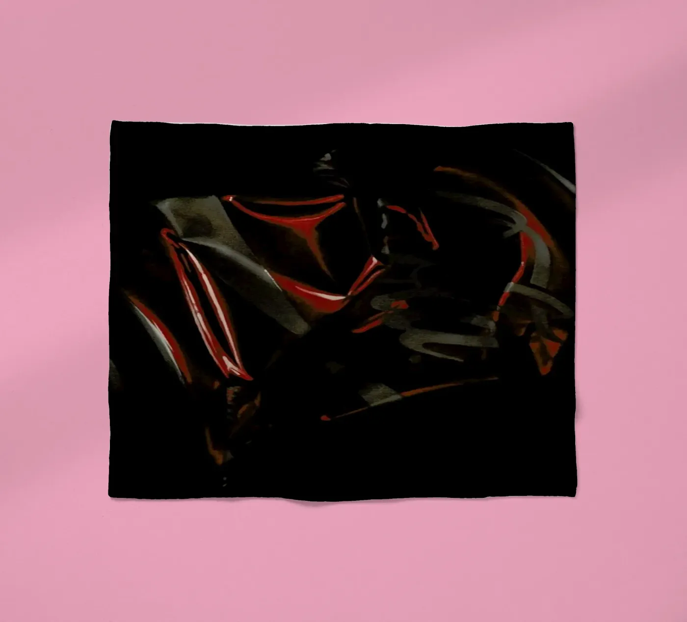 Usagé Coca fleece blanket by Jérôme Romain