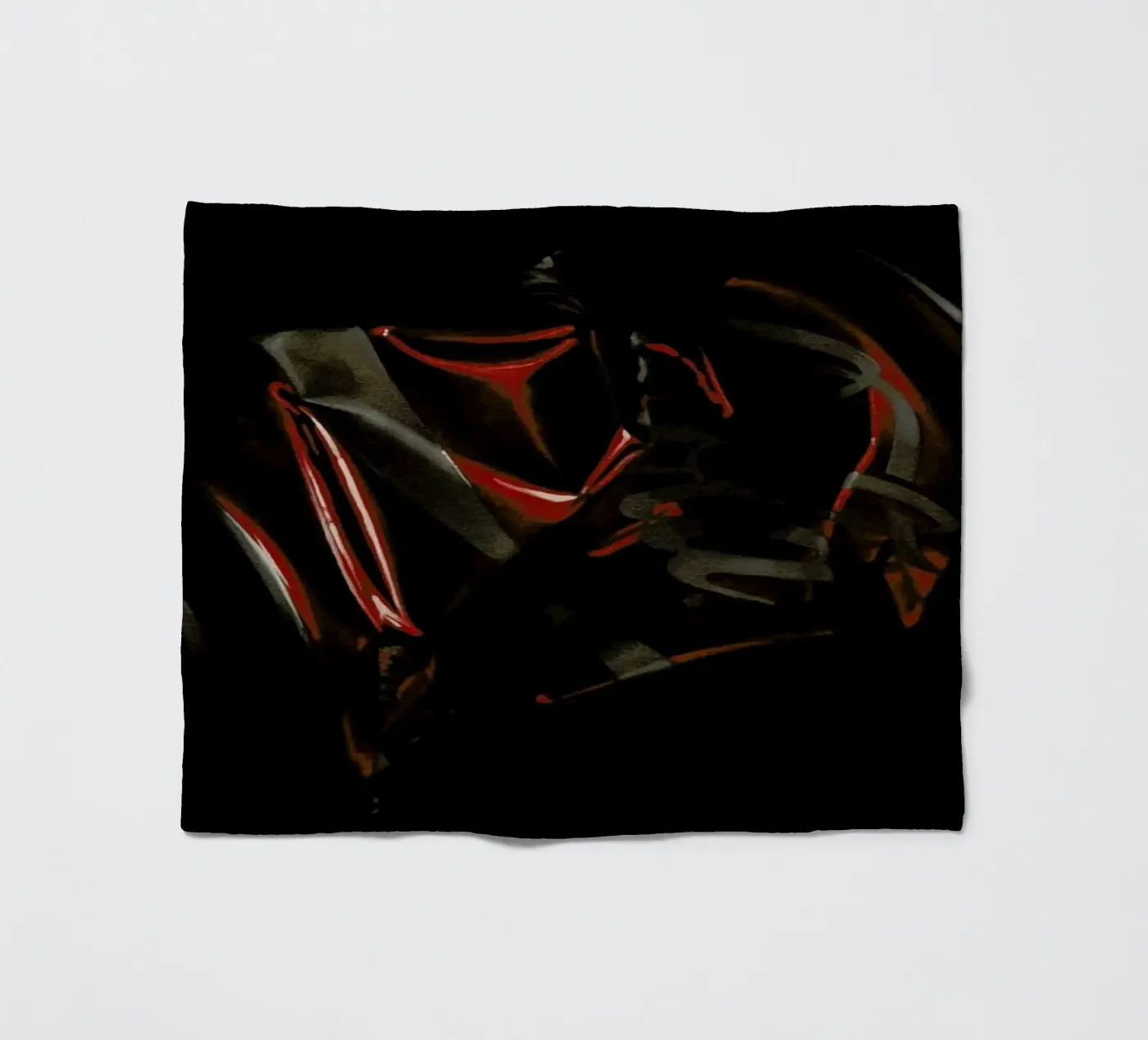 Usagé Coca fleece blanket by Jérôme Romain