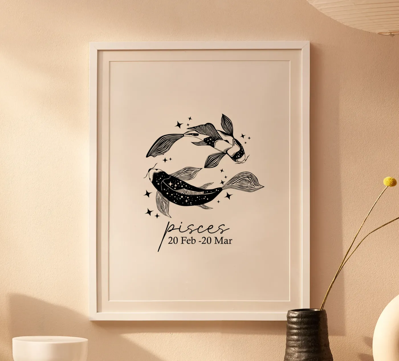 Pesces poster by Indigo Rain