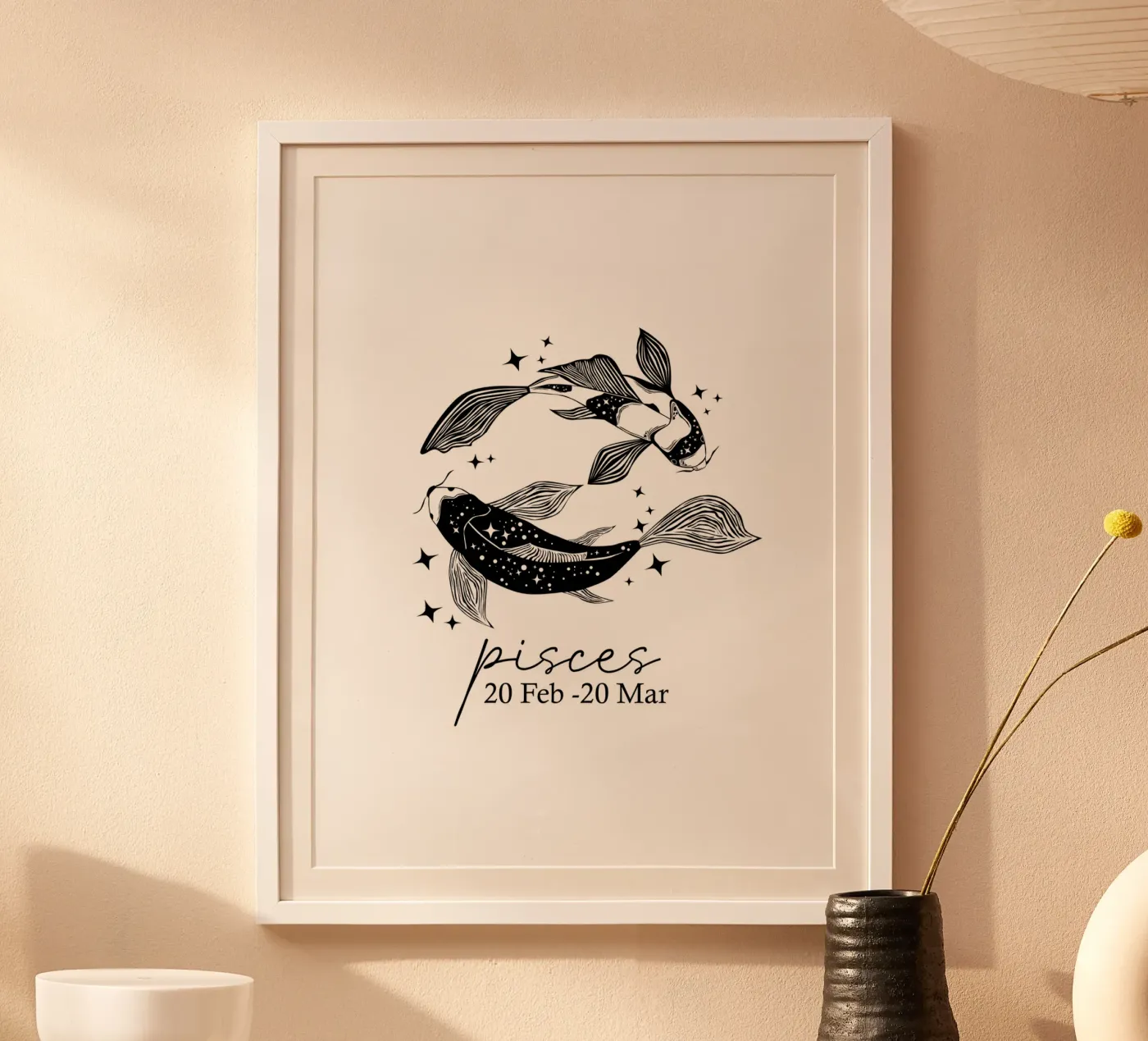 Pesces poster by Indigo Rain