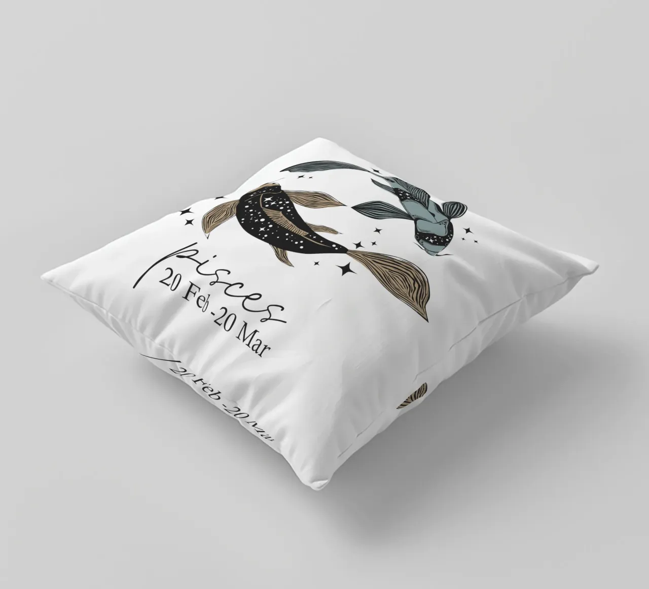 Design retrò Pesces cuscino da Indigo Rain