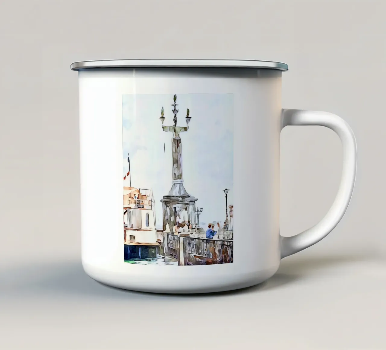 Imperia a Costanza tazza in smalto da ZAMART