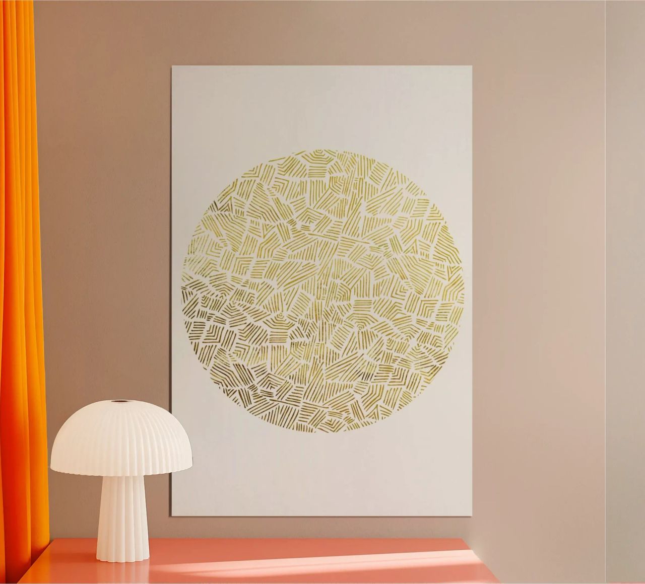 Inca Sun poster by Pom Graphic Design