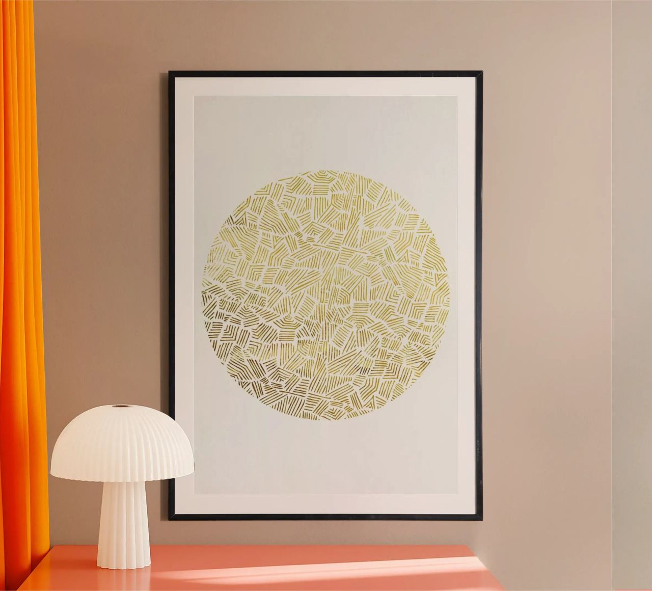 Inca Sun poster by Pom Graphic Design