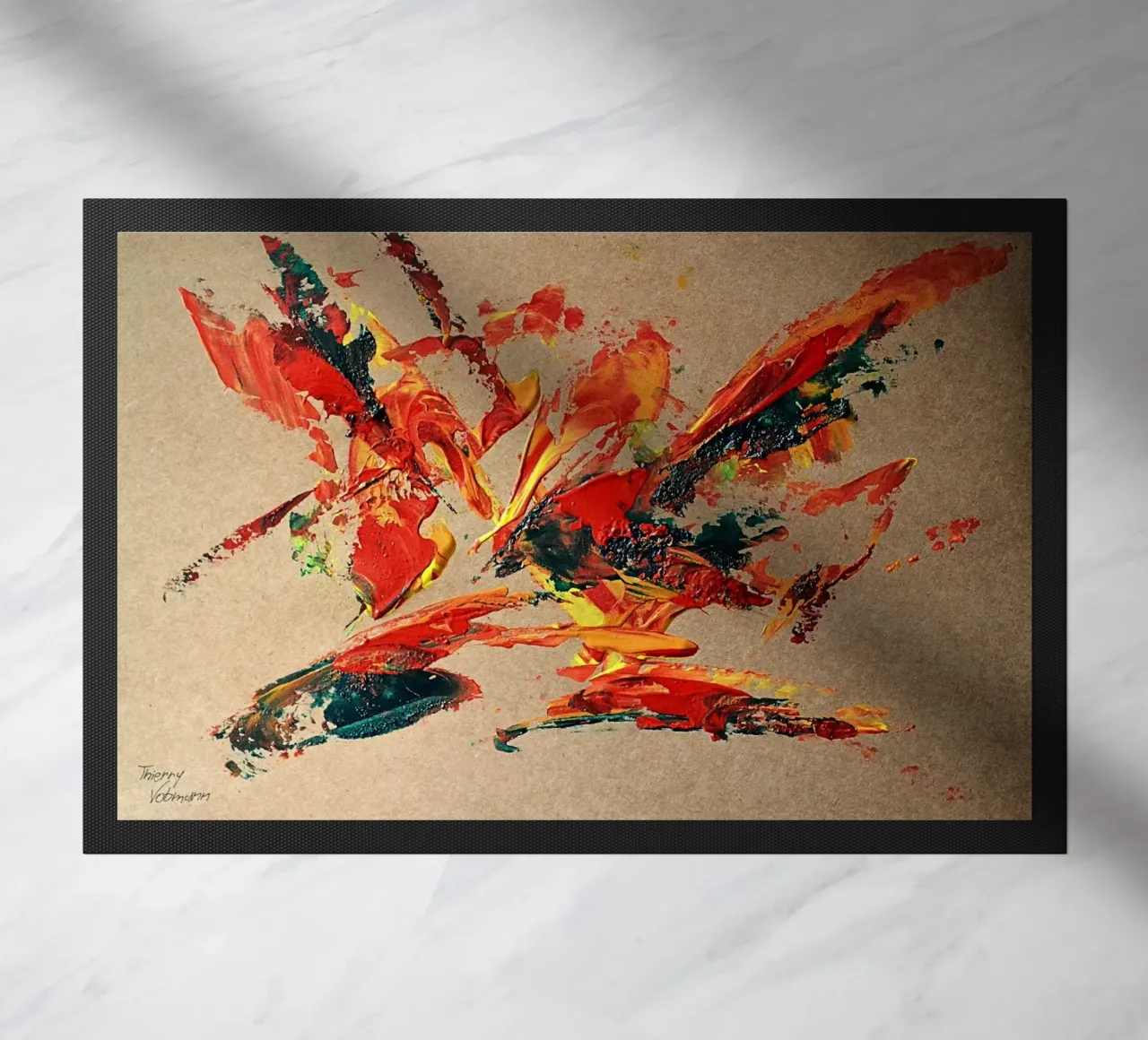 NATURAL STYLE 14 zerbino da Thierry Vobmann Abstract painting