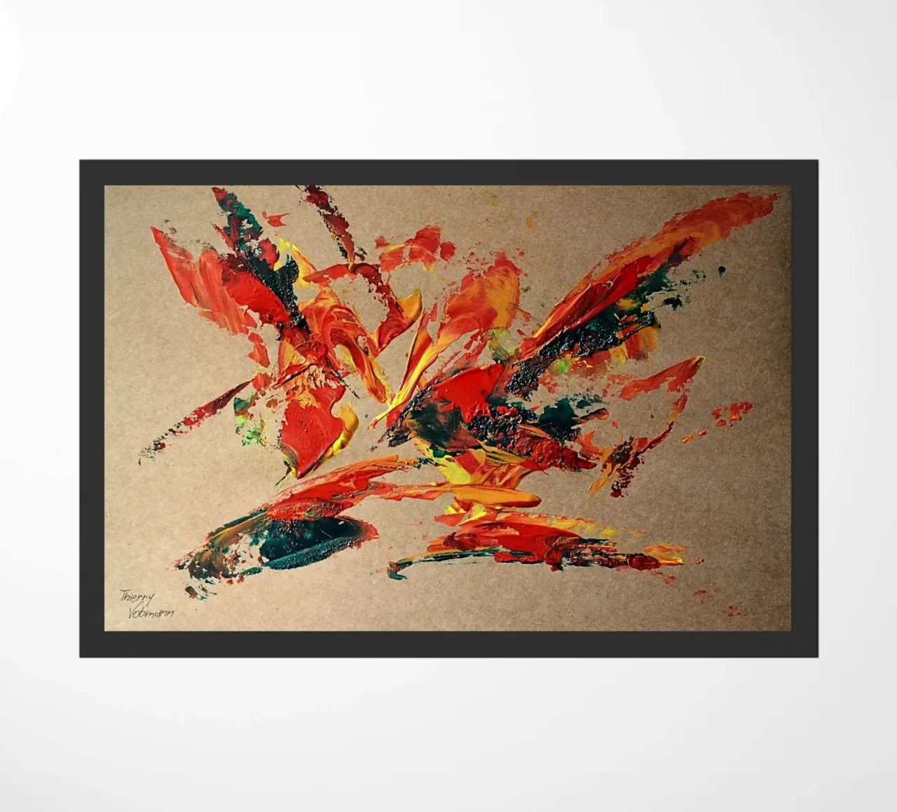 NATURAL STYLE 14 zerbino da Thierry Vobmann Abstract painting