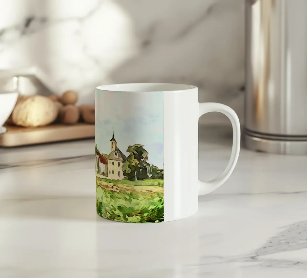 Isola di Mainau, motivo 2 tazza in ceramica da ZAMART
