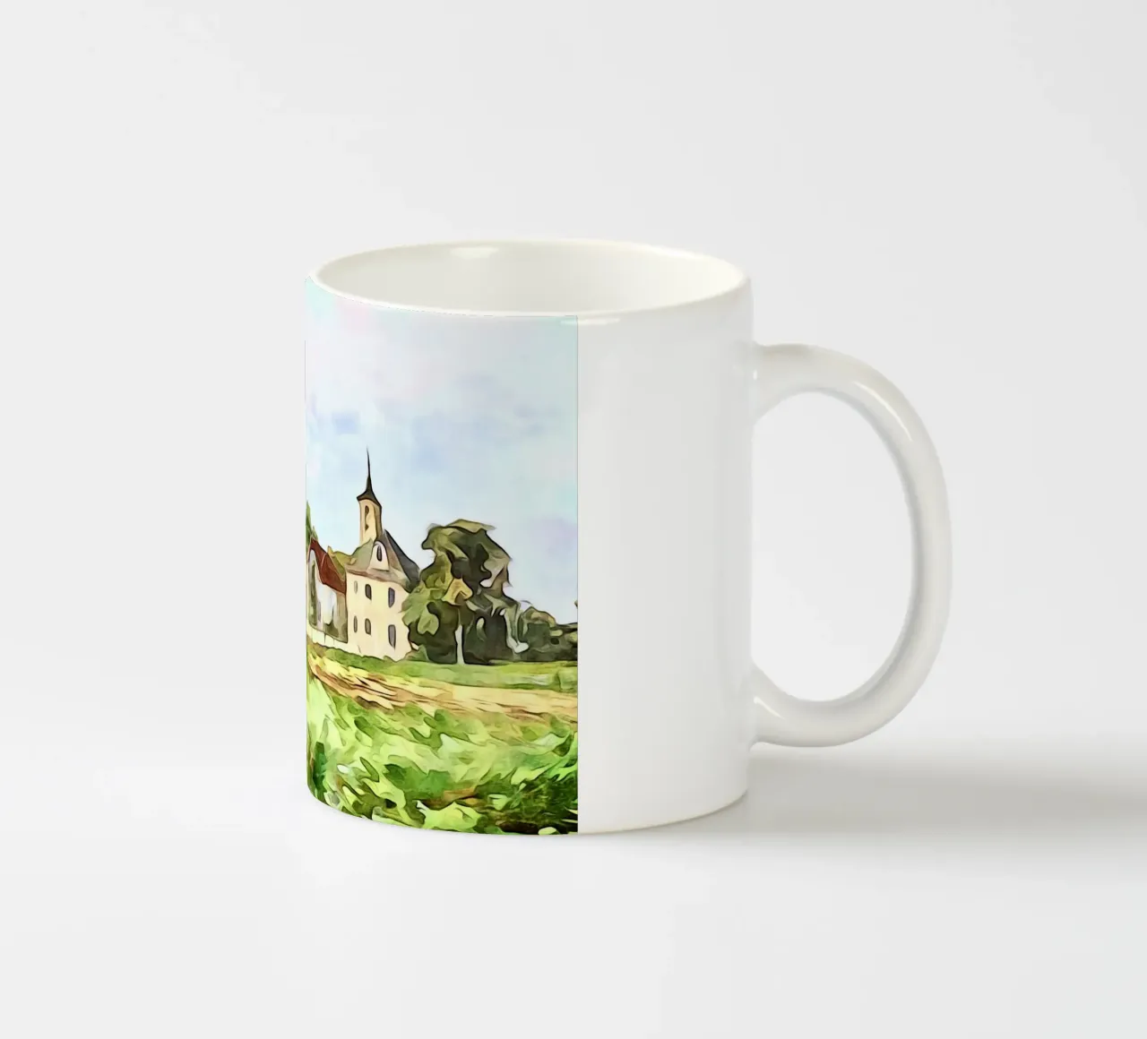 Isola di Mainau, motivo 2 tazza in ceramica da ZAMART