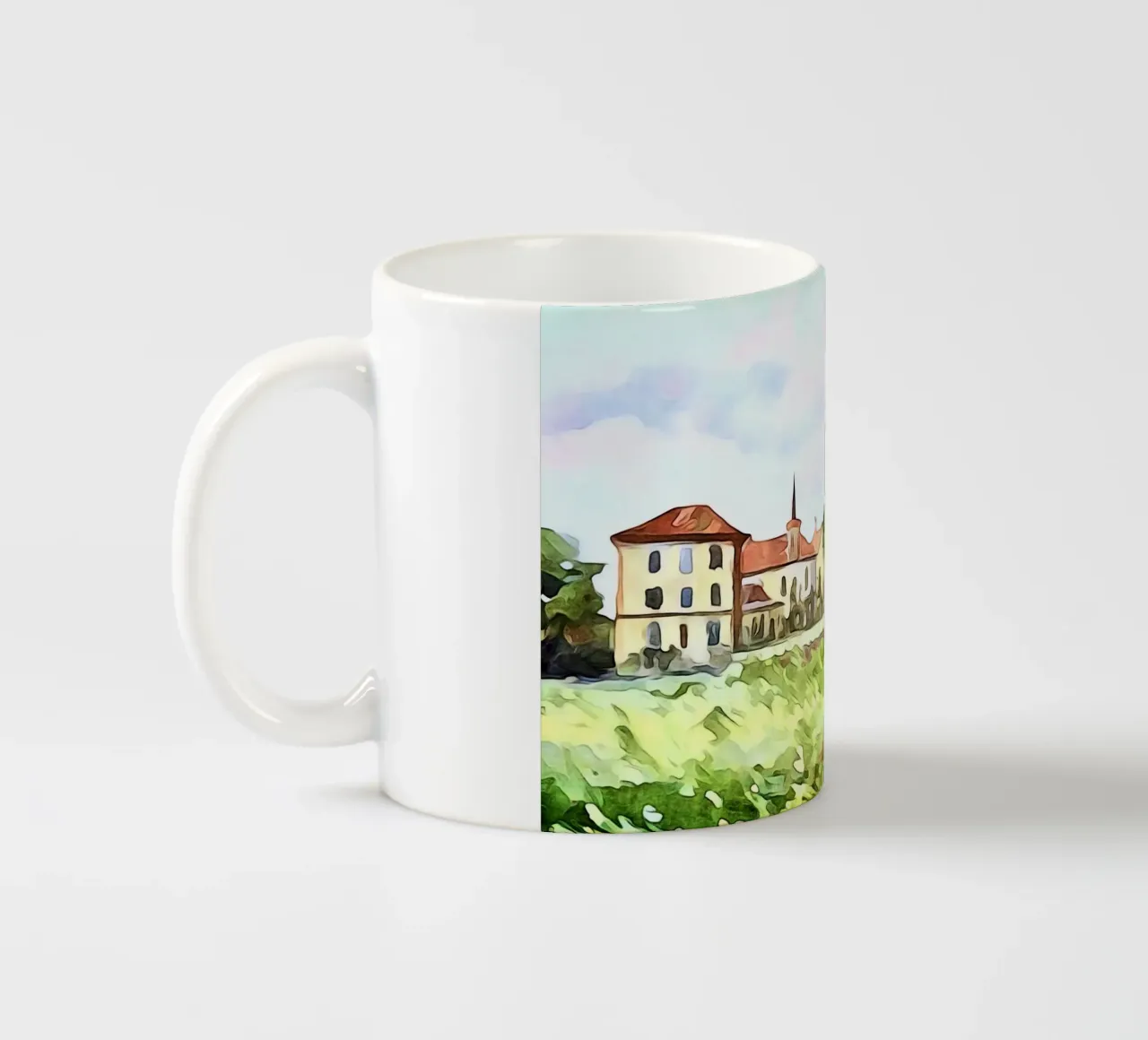 Isola di Mainau, motivo 2 tazza in ceramica da ZAMART