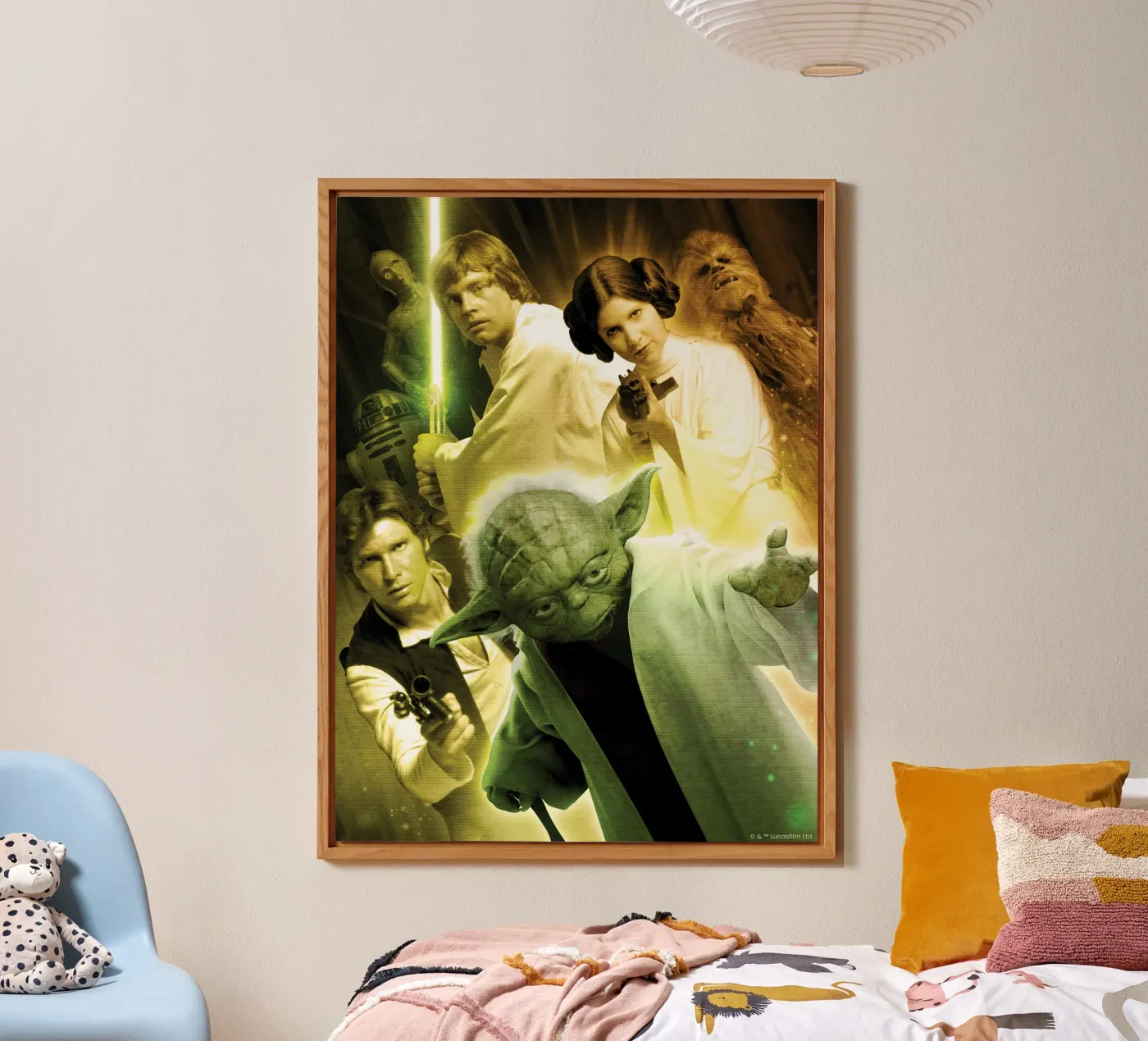 HELDEN DER REBELLION forex-plaat van Star Wars