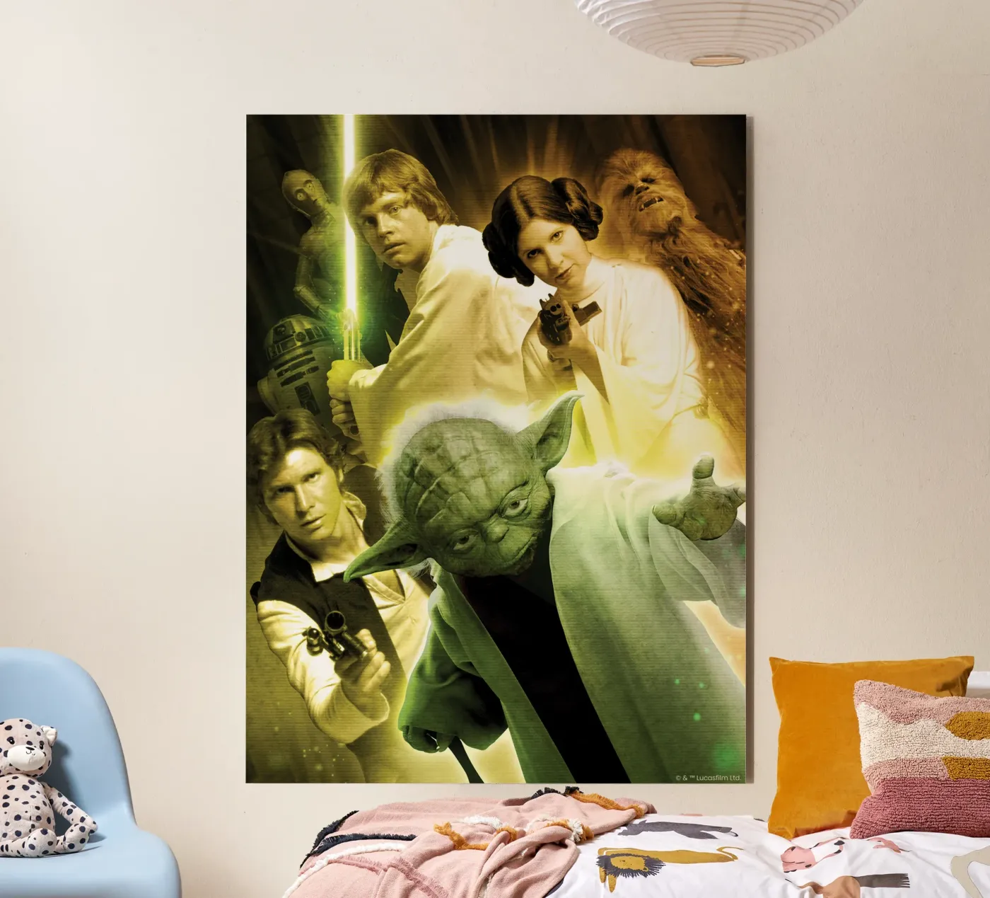 HELDEN DER REBELLION forex-plaat van Star Wars