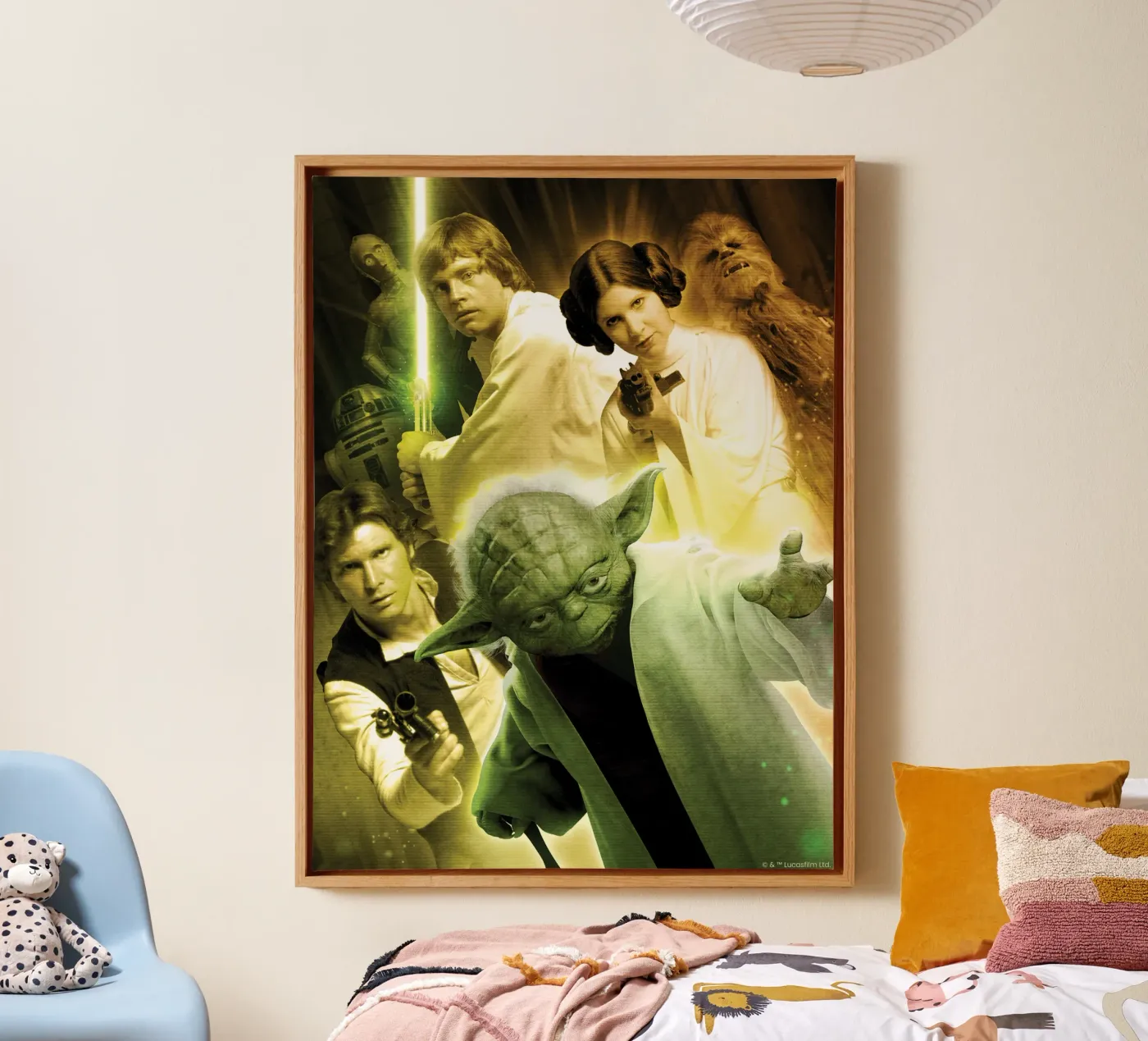HELDEN DER REBELLION Leinwand von Star Wars
