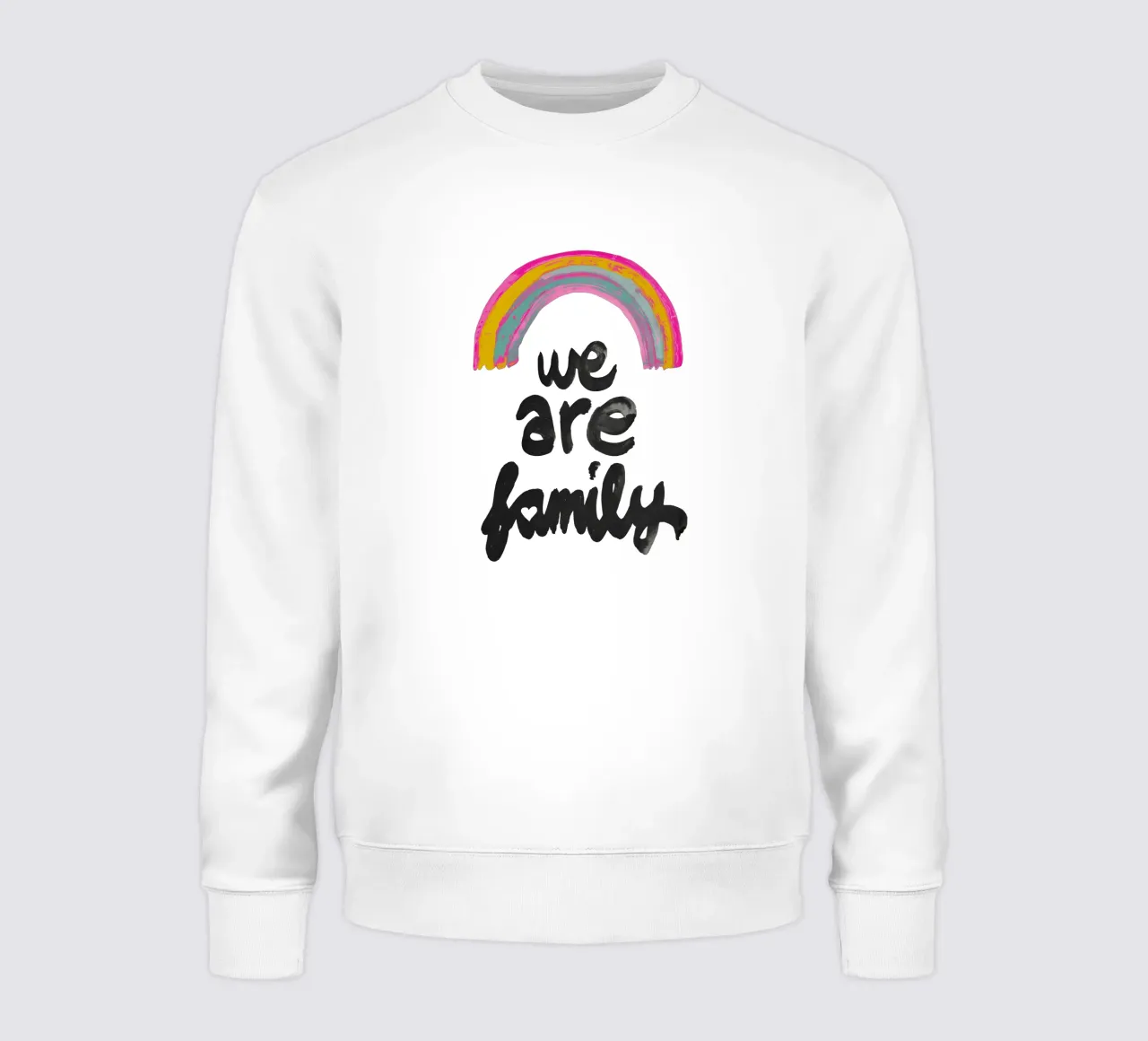We Are Family (Without Background) felpa da treechild