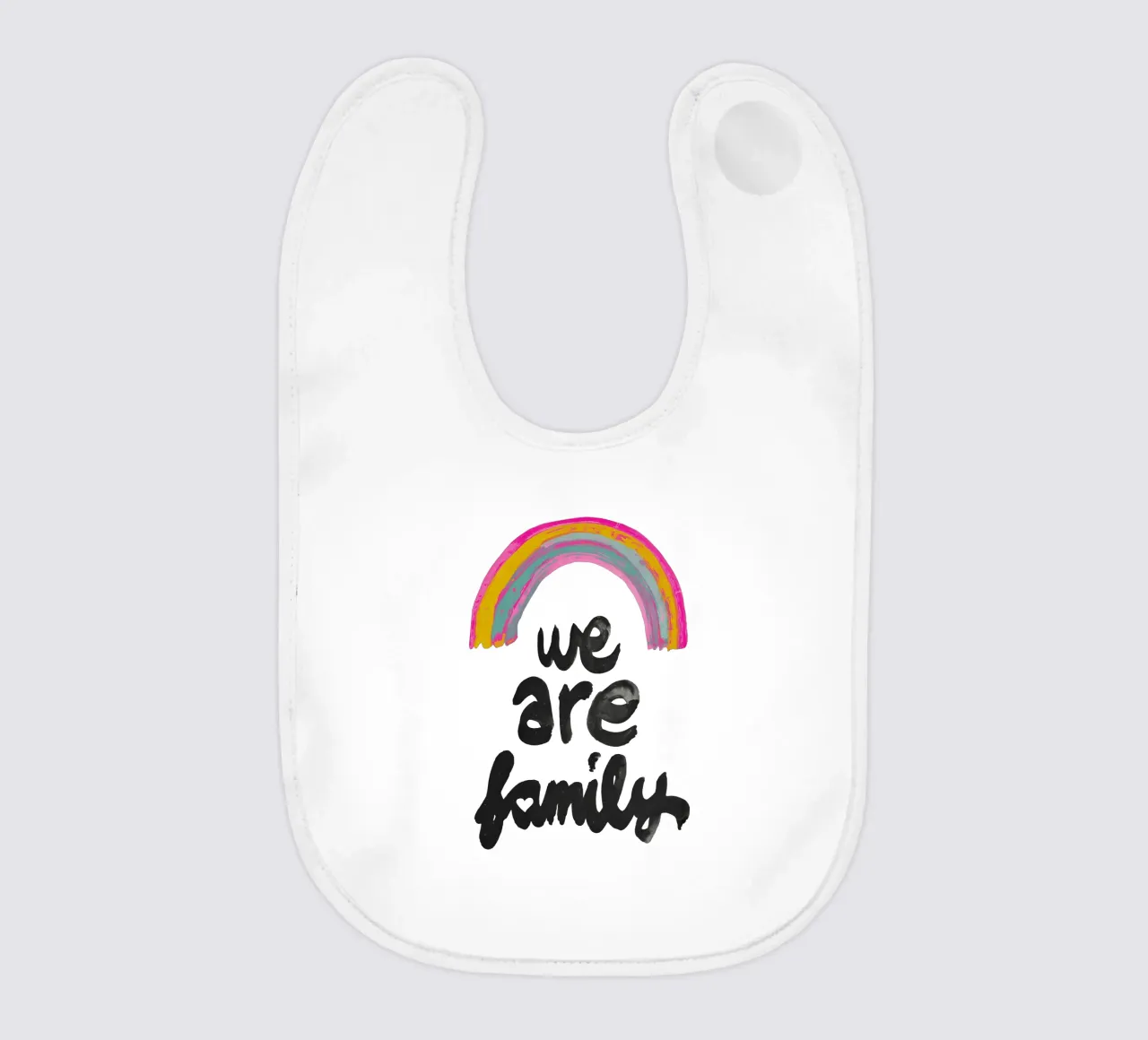 We Are Family (Without Background) bavaglino da treechild