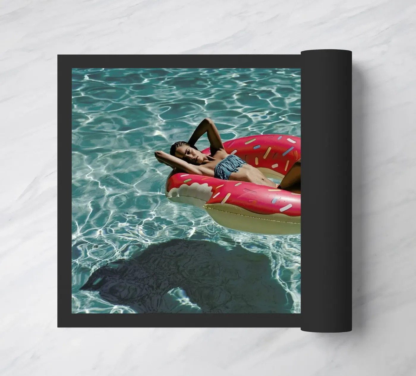 Pool Affairs doormat by Marie Bärsch