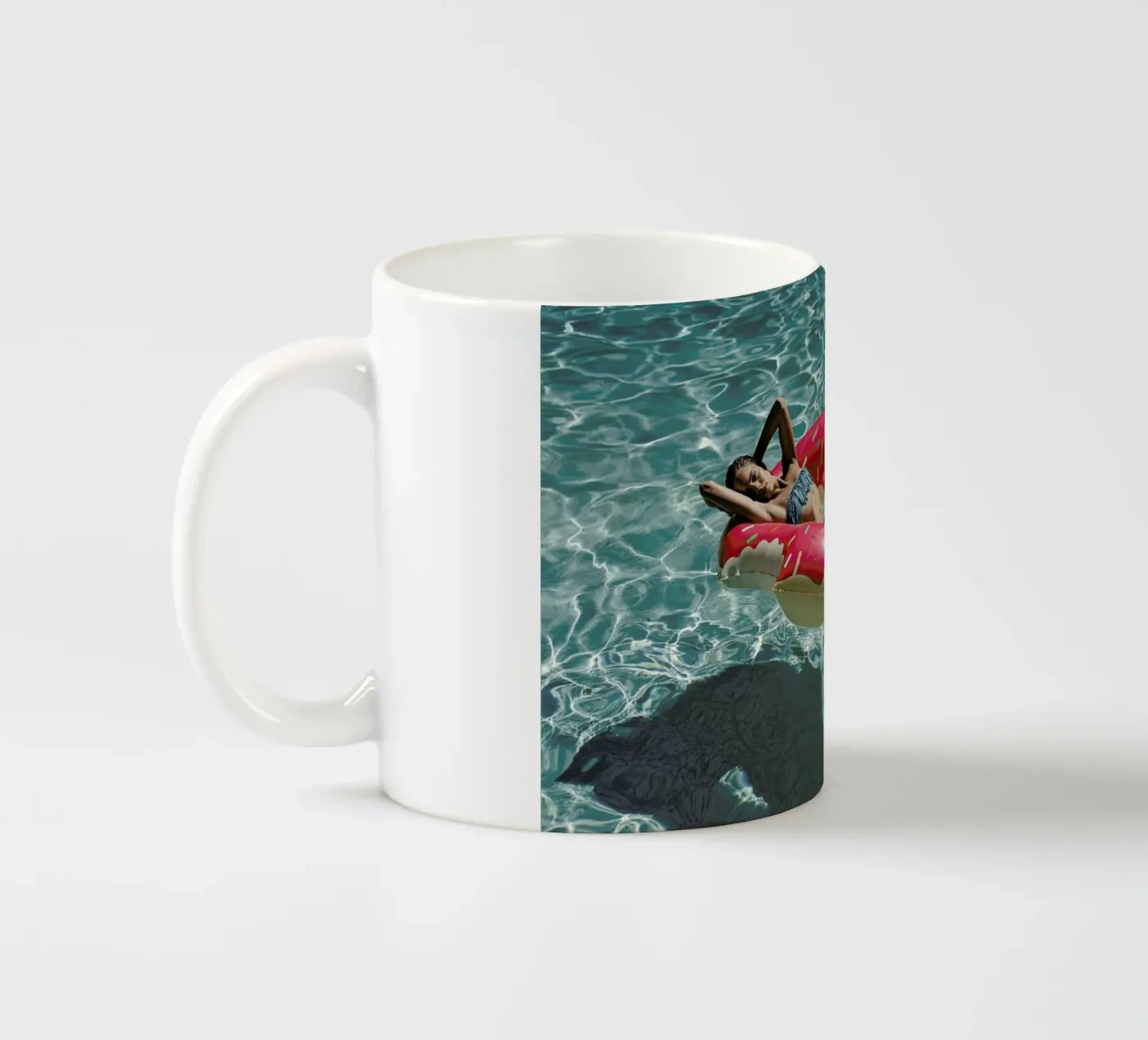 Pool Affairs ceramic mug by Marie Bärsch