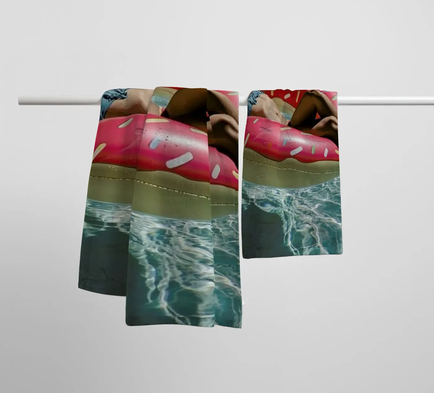 Pool Affairs towel by Marie Bärsch