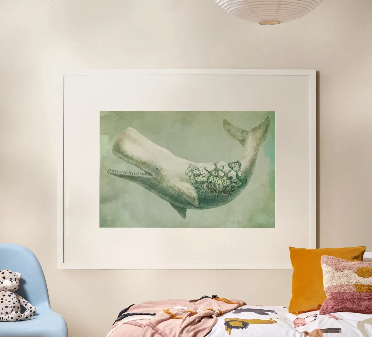 Far and Wide poster con telaio in plastica da Eric Fan