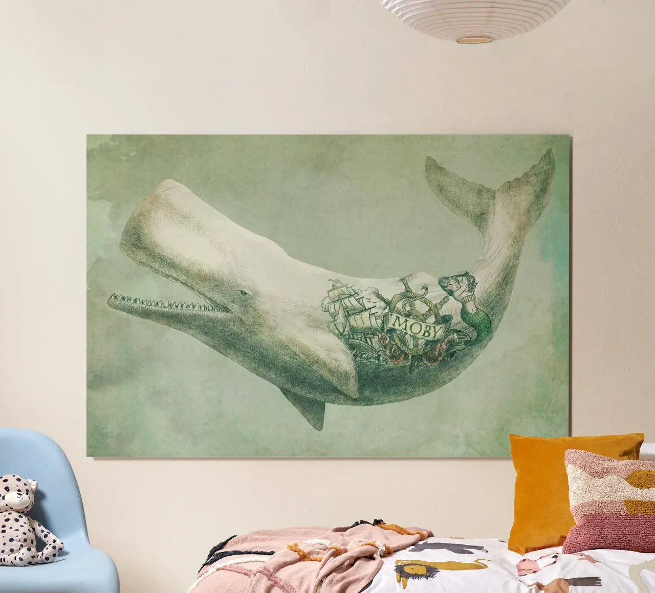 Far and Wide poster con telaio in plastica da Eric Fan