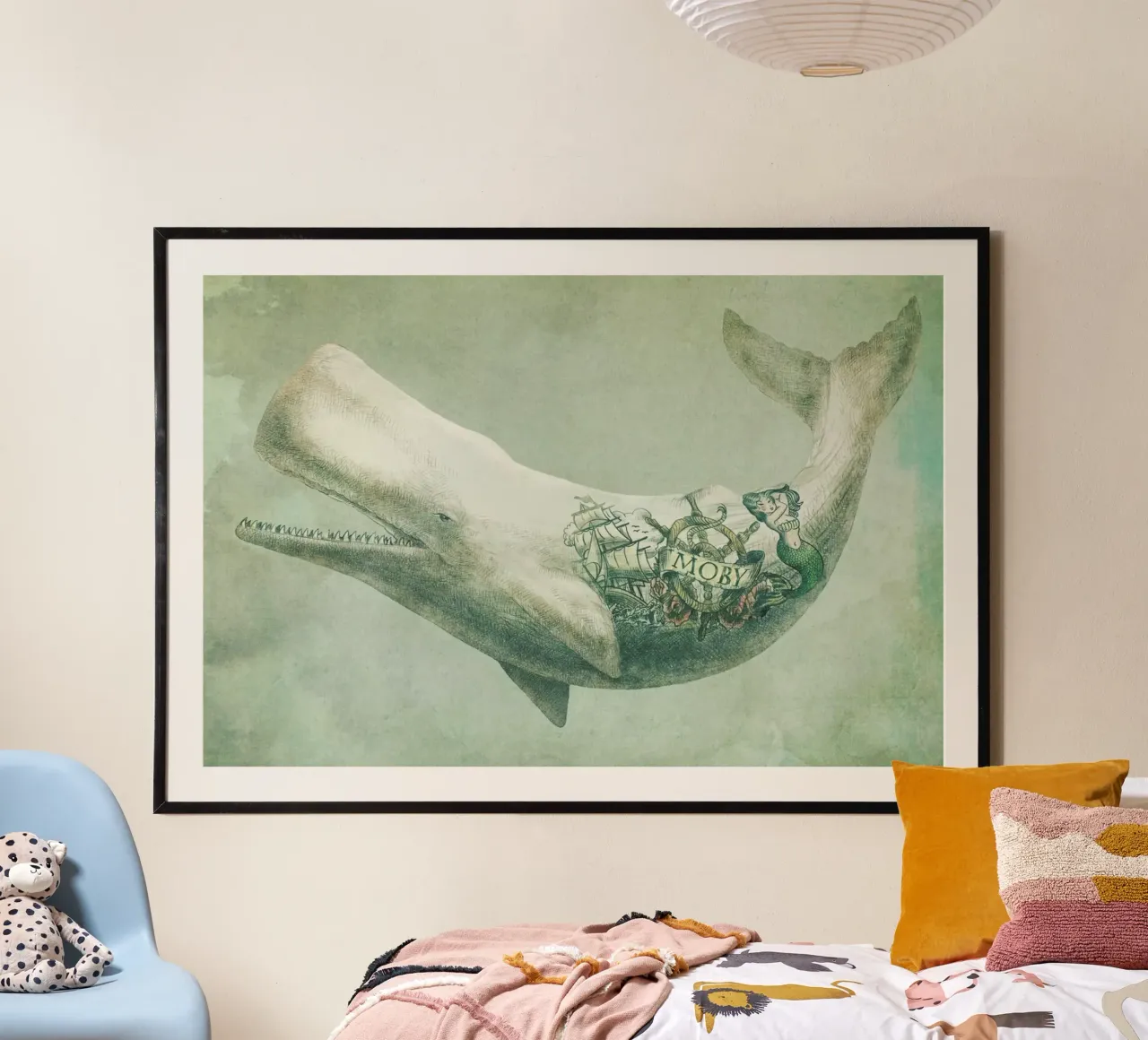 Far and Wide poster con telaio in plastica da Eric Fan