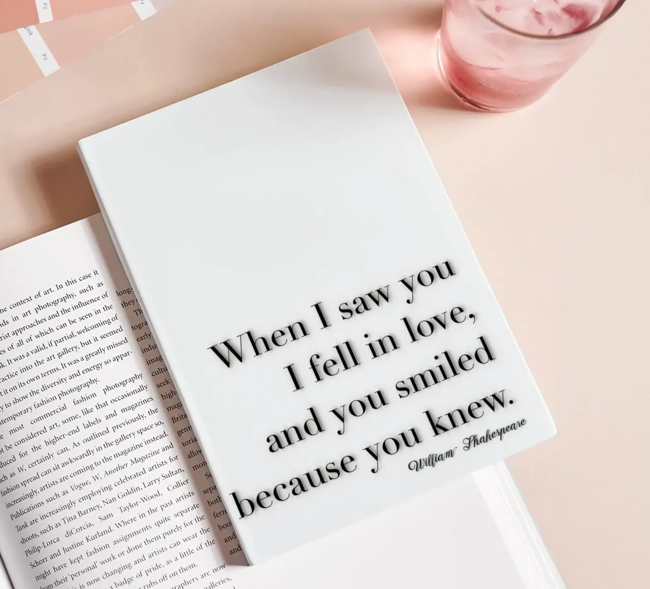 When I Saw You notebook by Monika Strigel