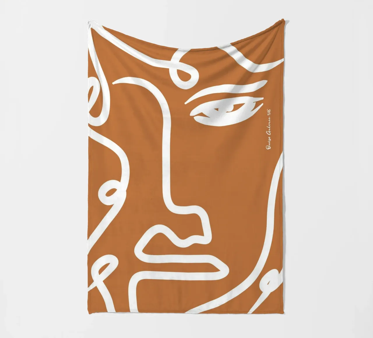 Soft Abstraction coperta in pile da Mike Leymi