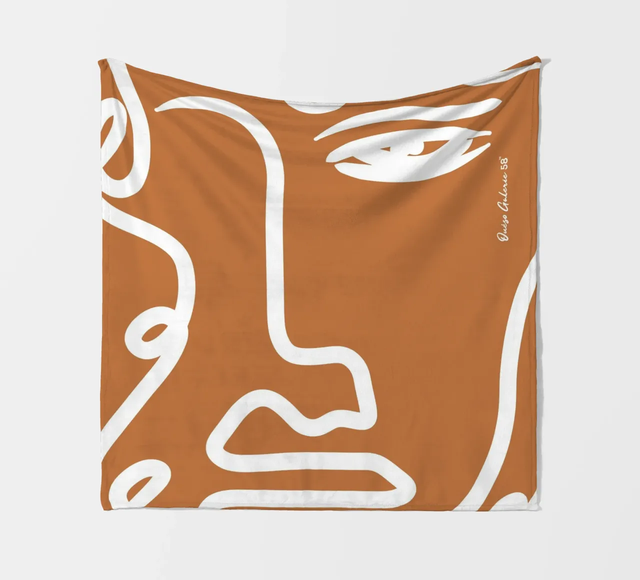 Soft Abstraction coperta in pile da Mike Leymi