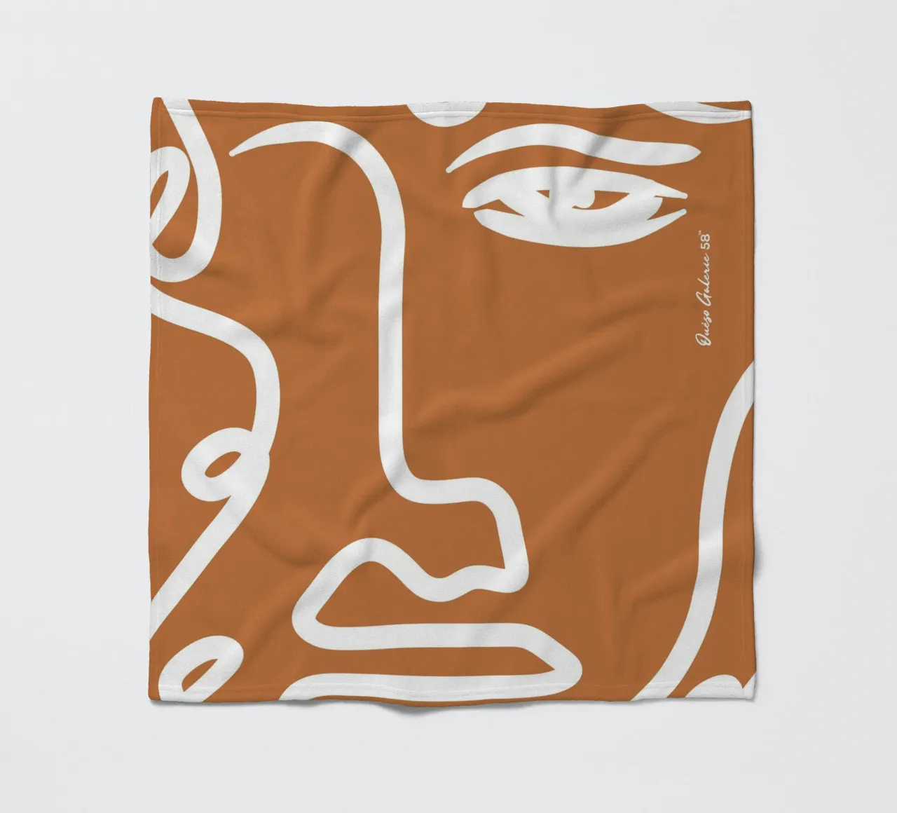 Soft Abstraction coperta in pile da Mike Leymi