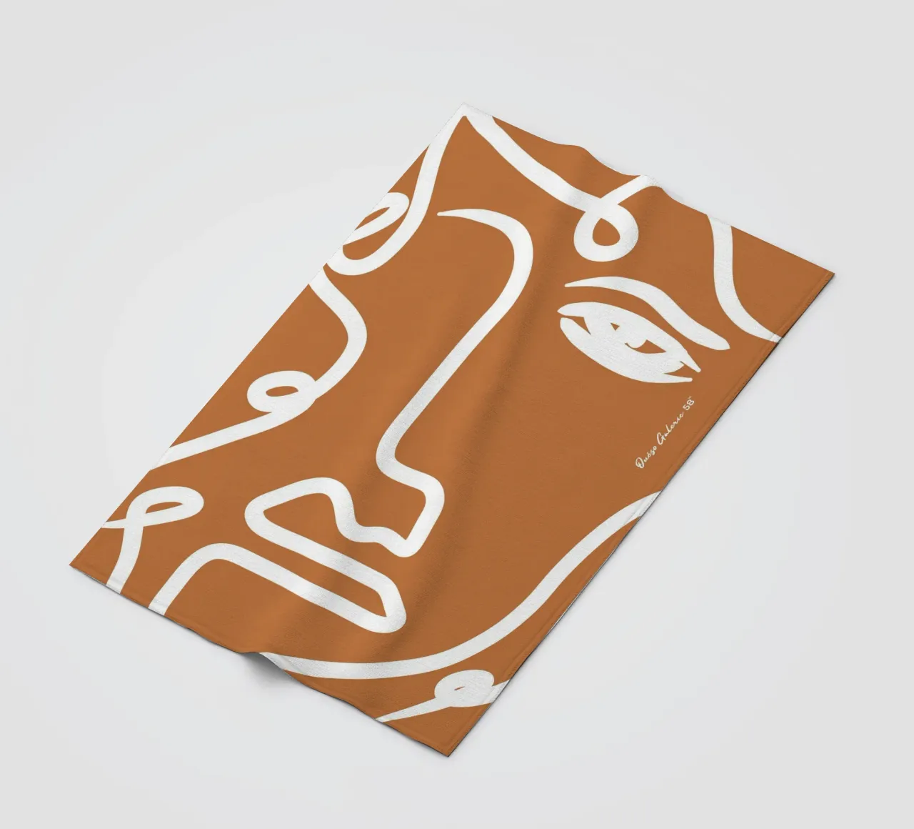 Soft Abstraction coperta in pile da Mike Leymi