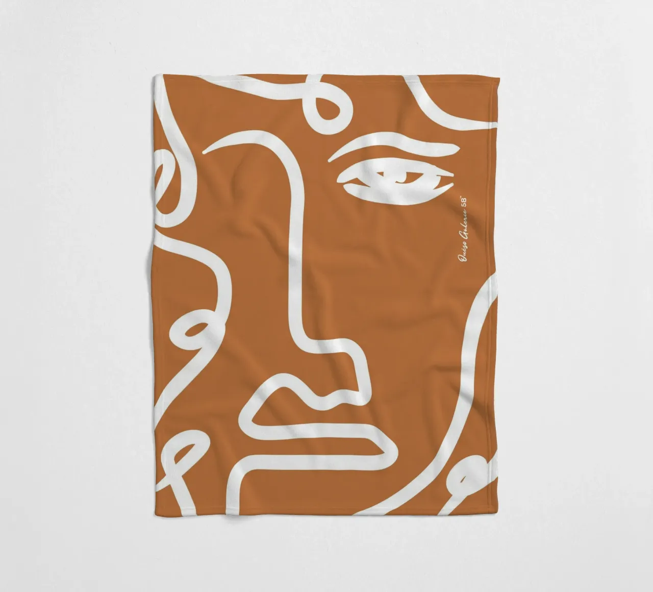 Soft Abstraction coperta in pile da Mike Leymi