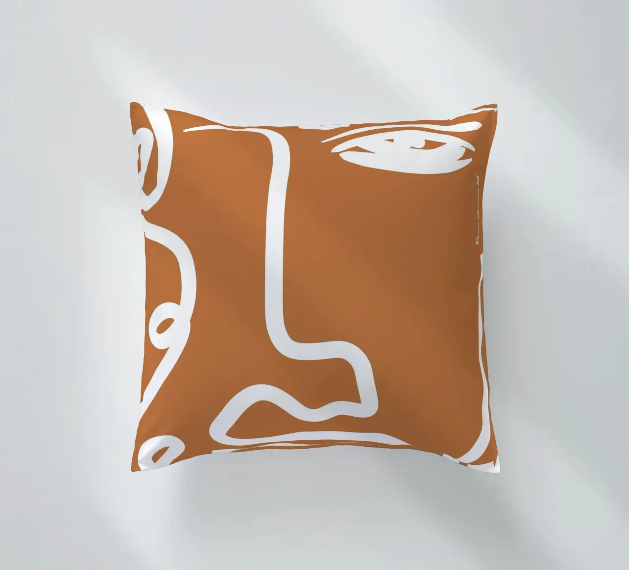 Soft Abstraction cuscino da Mike Leymi