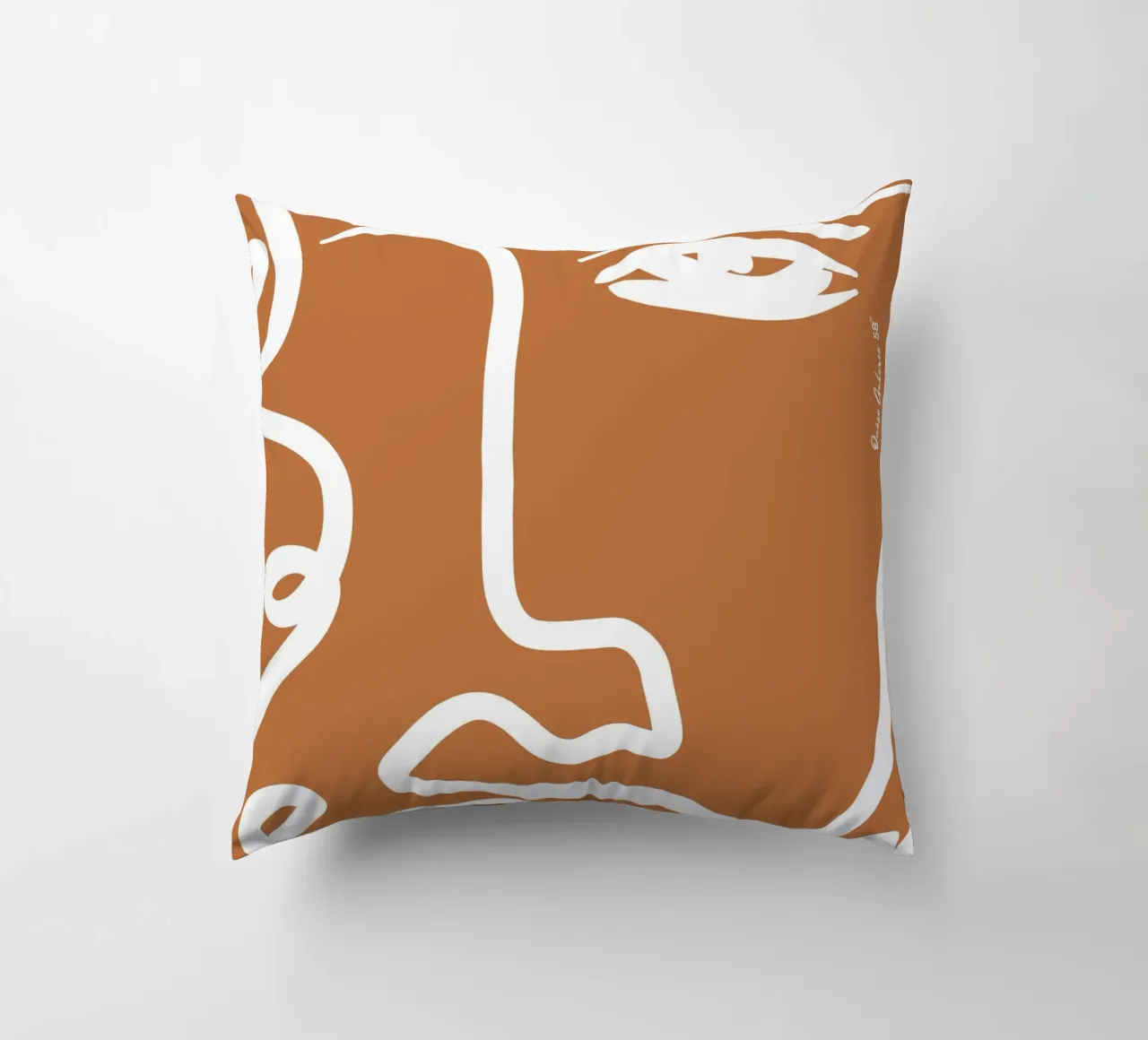 Soft Abstraction cuscino da Mike Leymi