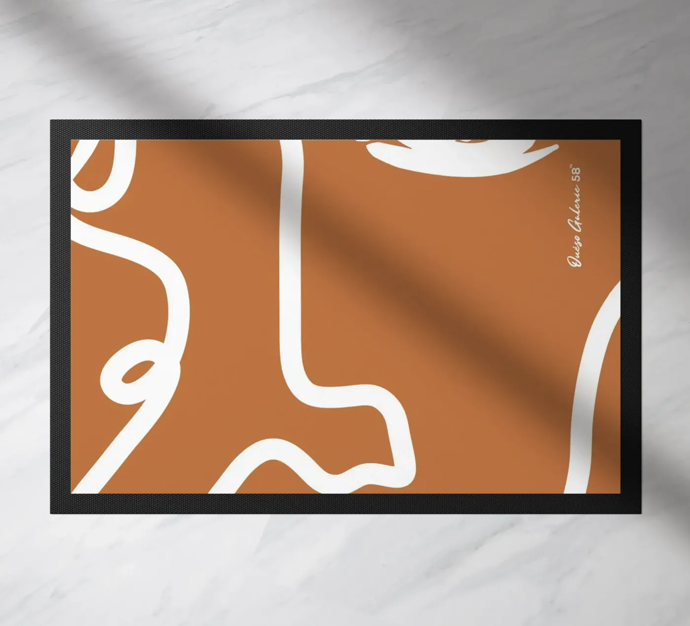 Soft Abstraction deurmat van Mike Leymi