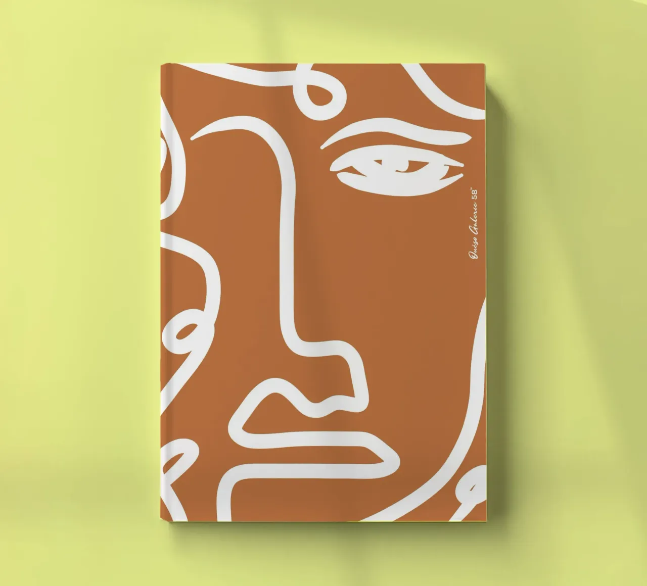 Soft Abstraction Notizbuch von Mike Leymi