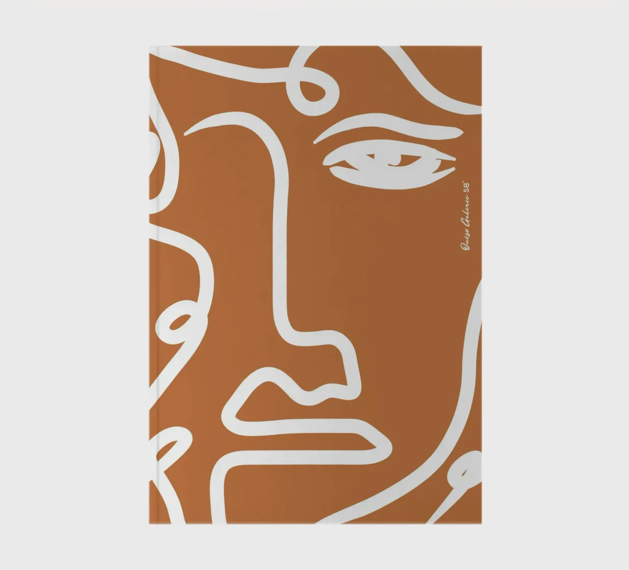 Soft Abstraction Notizbuch von Mike Leymi