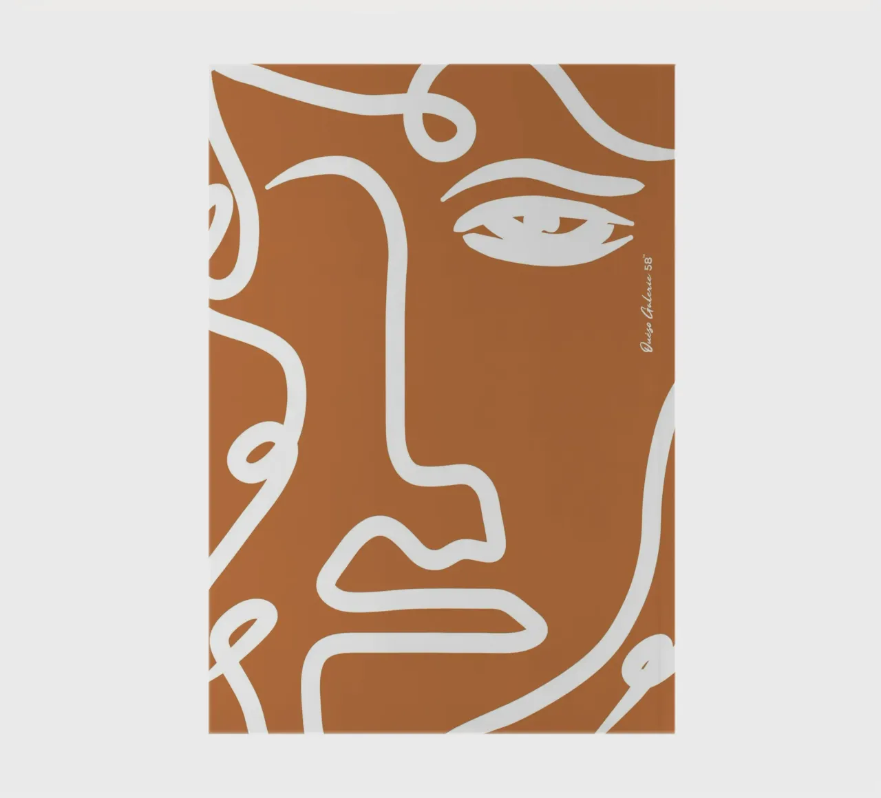 Soft Abstraction Notizbuch von Mike Leymi