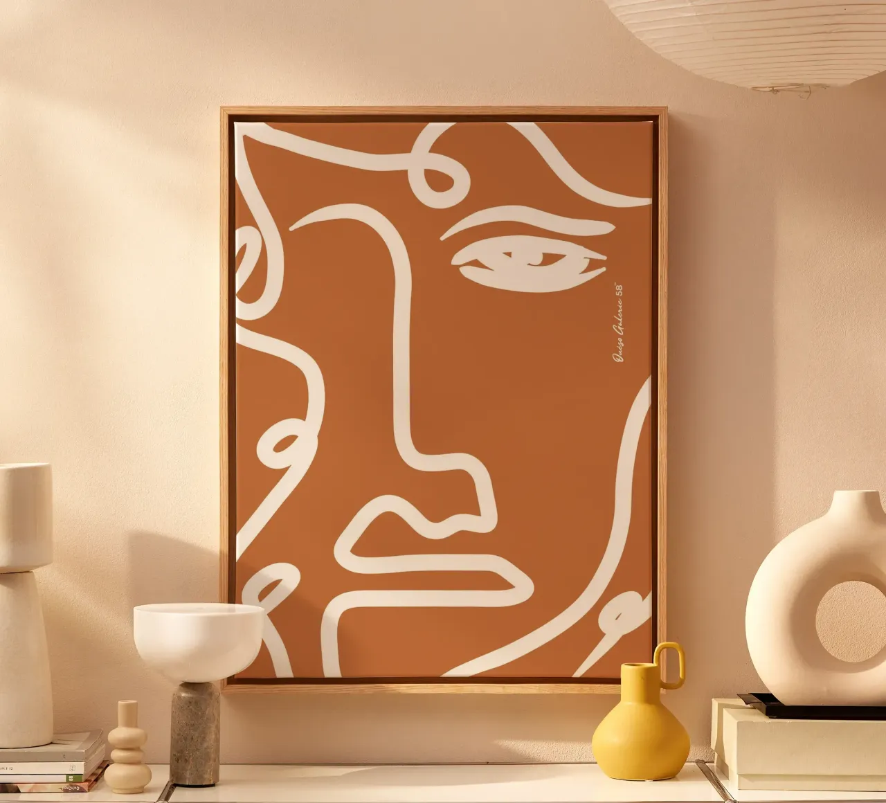 Soft Abstraction tela da Mike Leymi