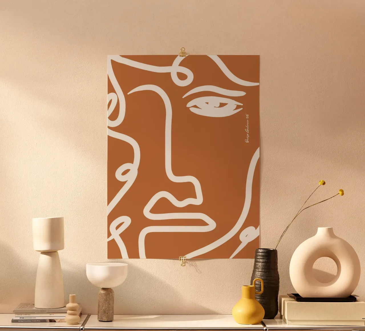 Soft Abstraction poster da Mike Leymi