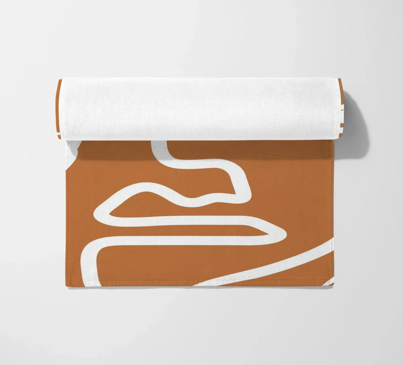 Soft Abstraction beach towel by Mike Leymi
