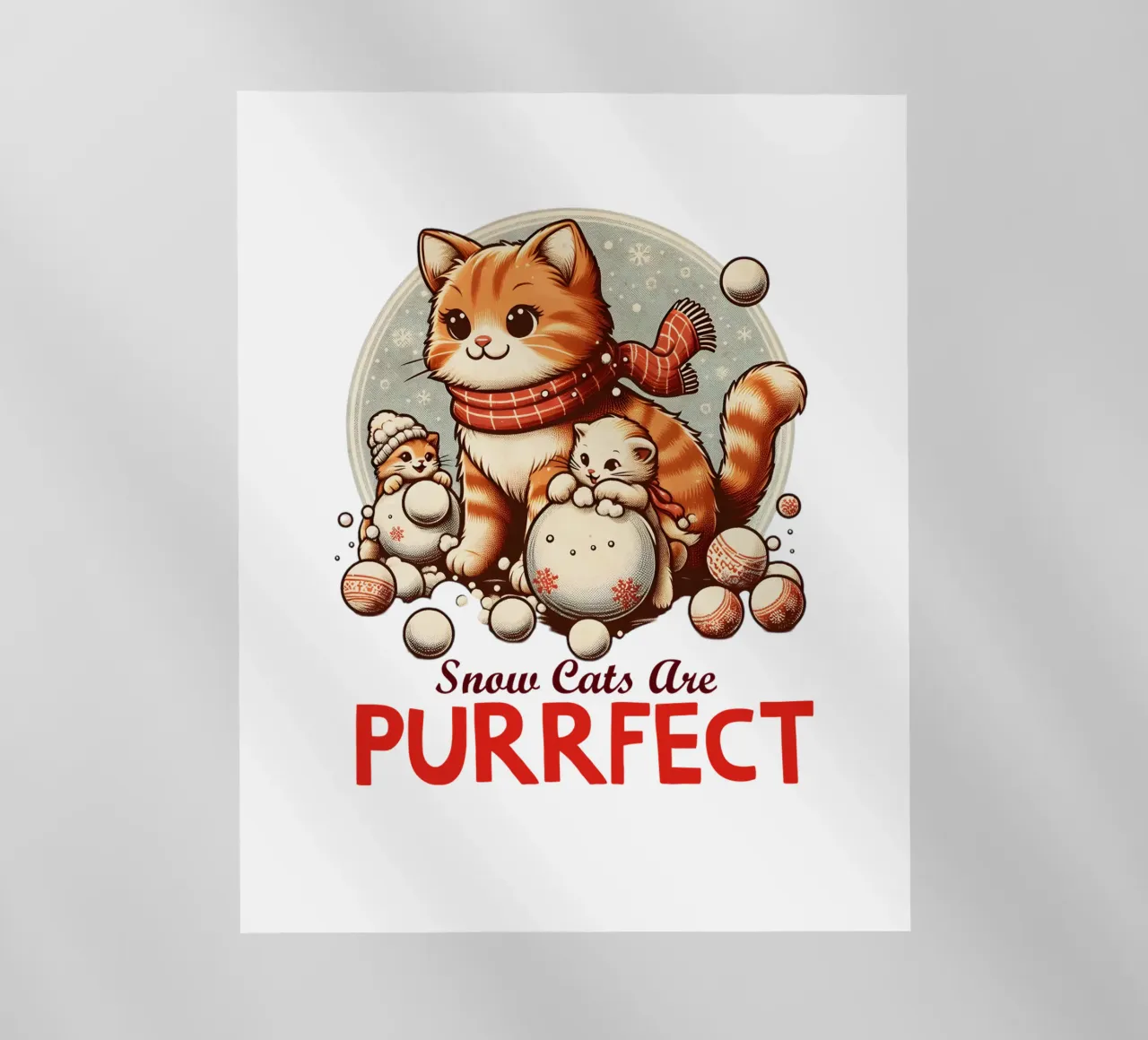 Snow Cats Are PURRFECT pellicola backlit da edsonramosart