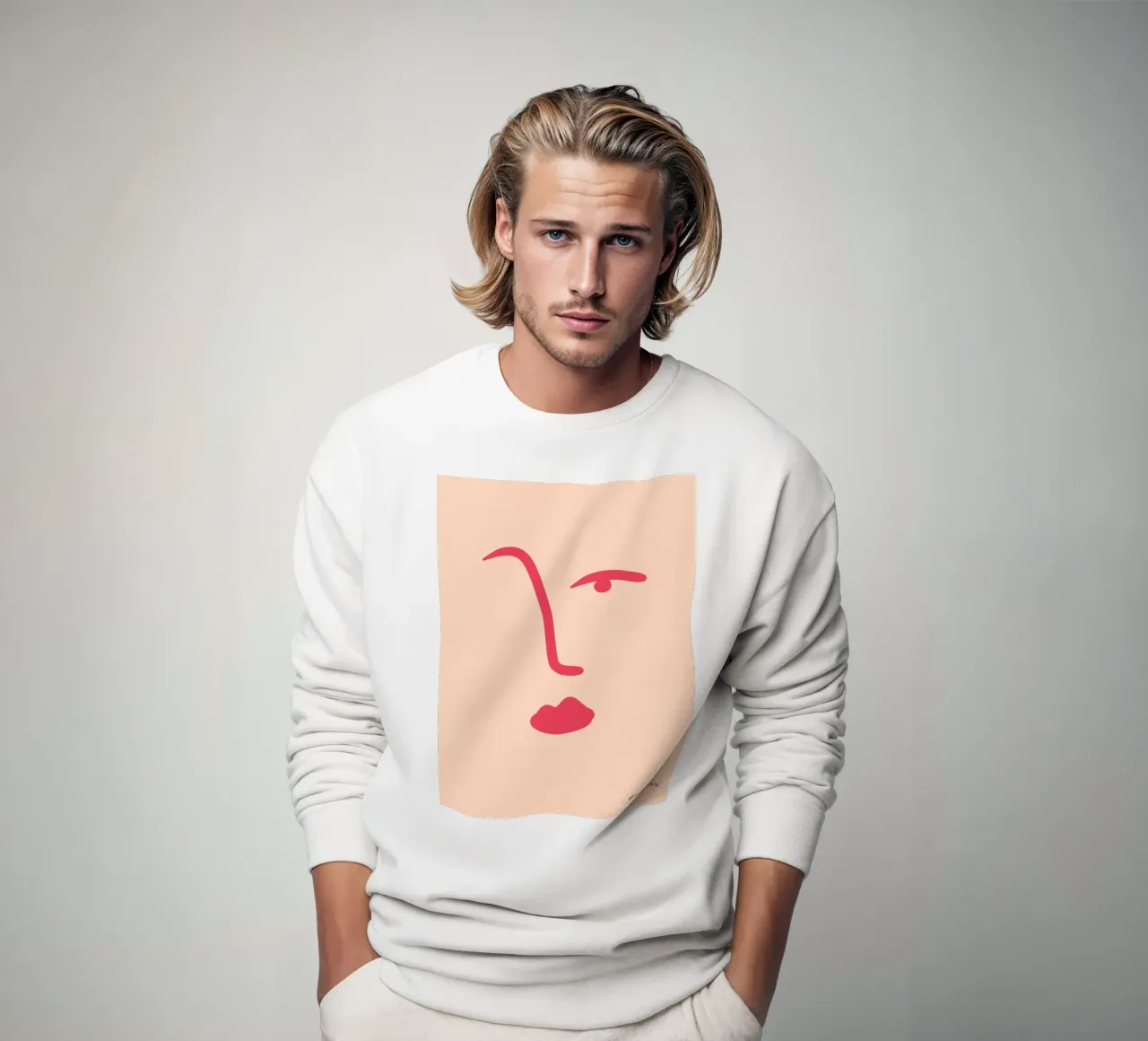 Floating Shapes sweatshirt van Mike Leymi
