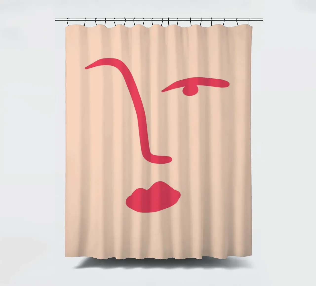 Floating Shapes tenda da doccia da Mike Leymi