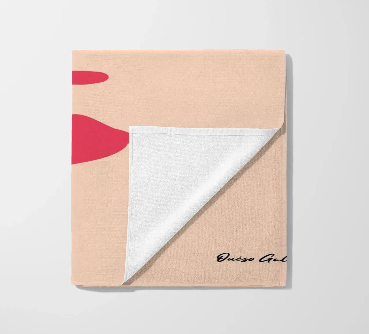 Floating Shapes beach towel by Mike Leymi