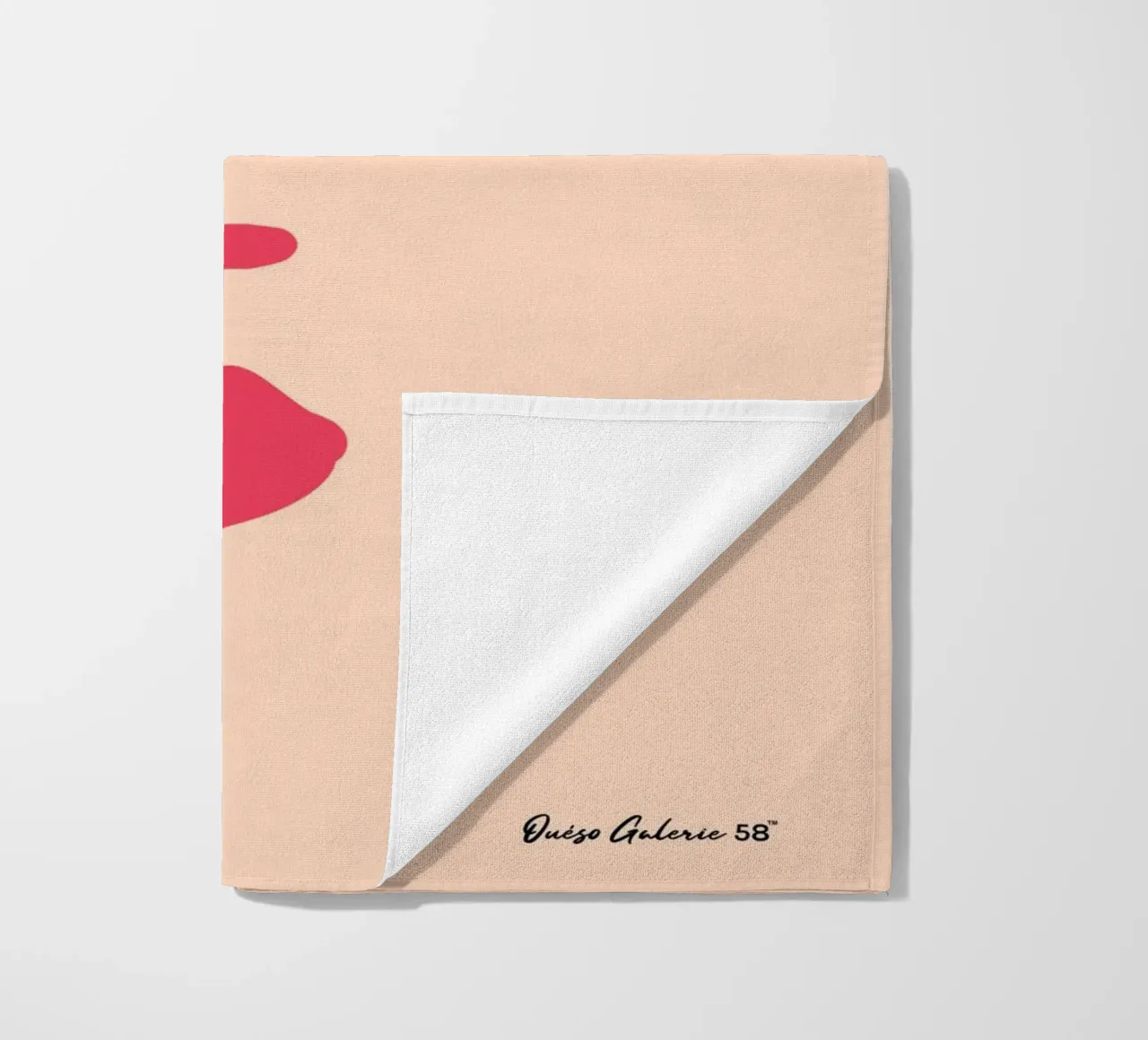 Floating Shapes beach towel by Mike Leymi