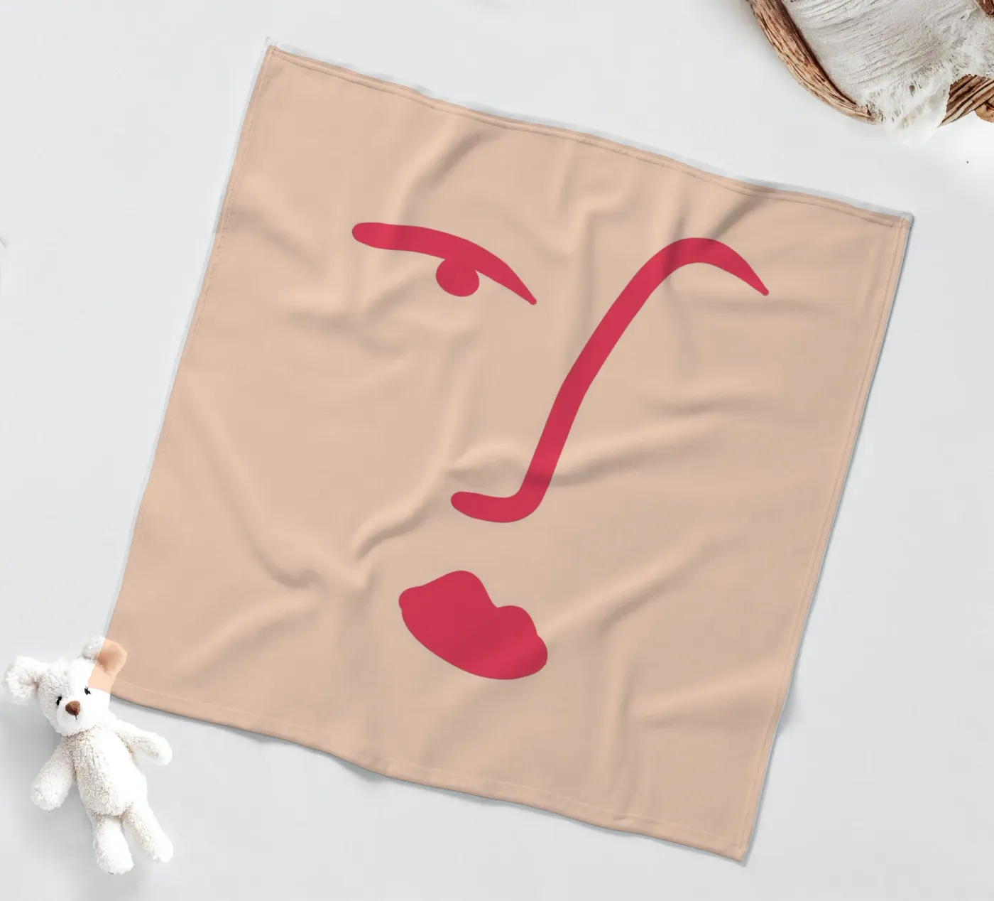 Floating Shapes fleecedeken van Mike Leymi