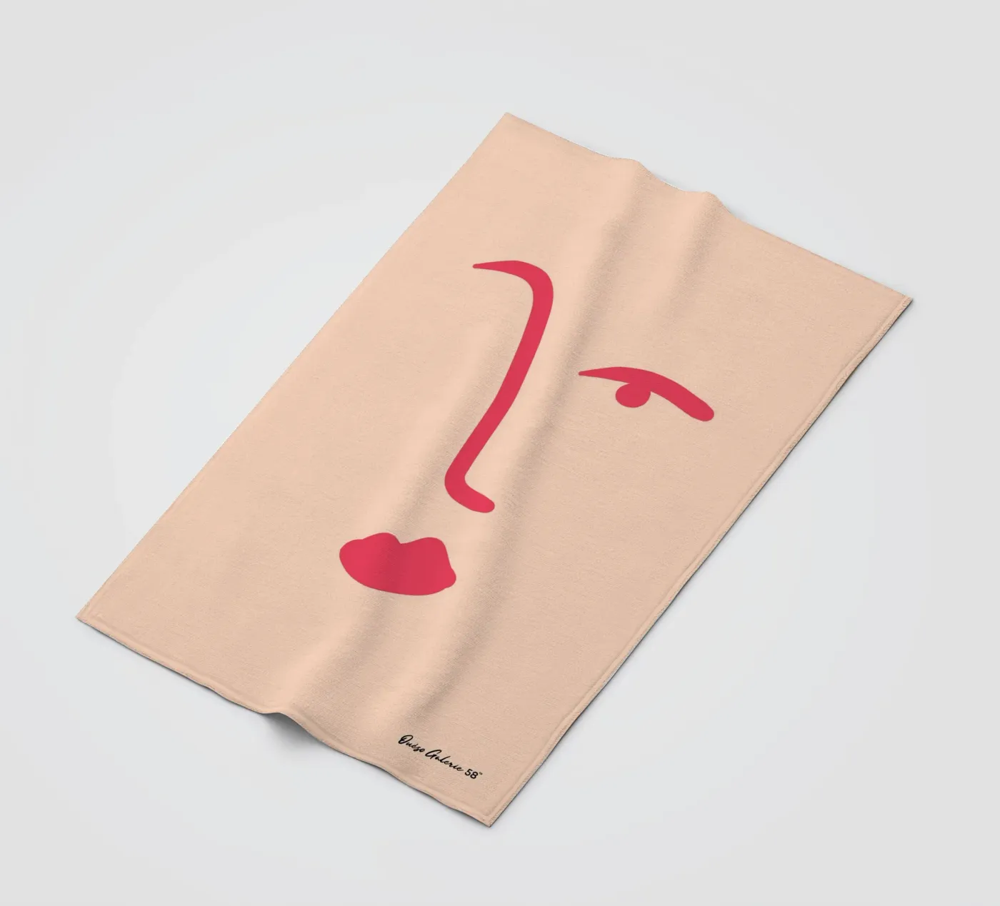 Floating Shapes fleecedeken van Mike Leymi