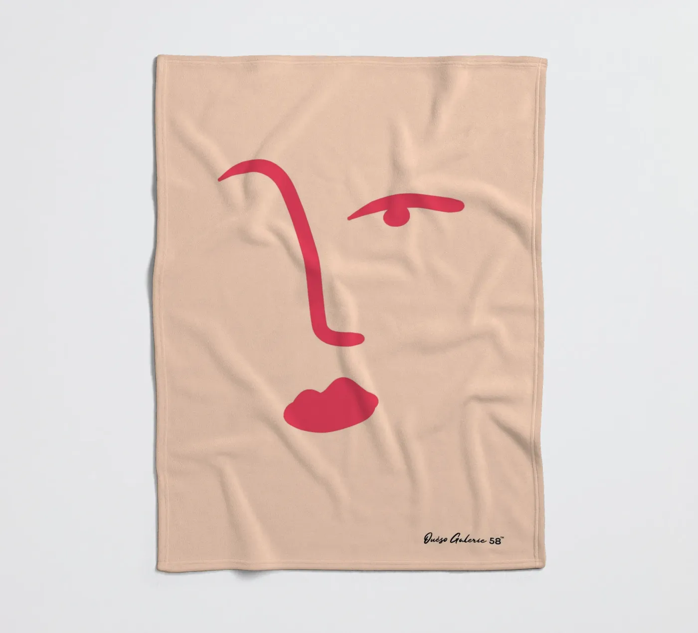 Floating Shapes fleecedeken van Mike Leymi