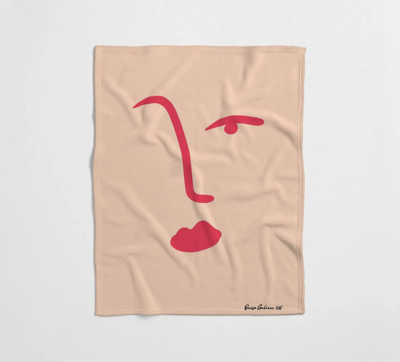 Floating Shapes fleecedeken van Mike Leymi