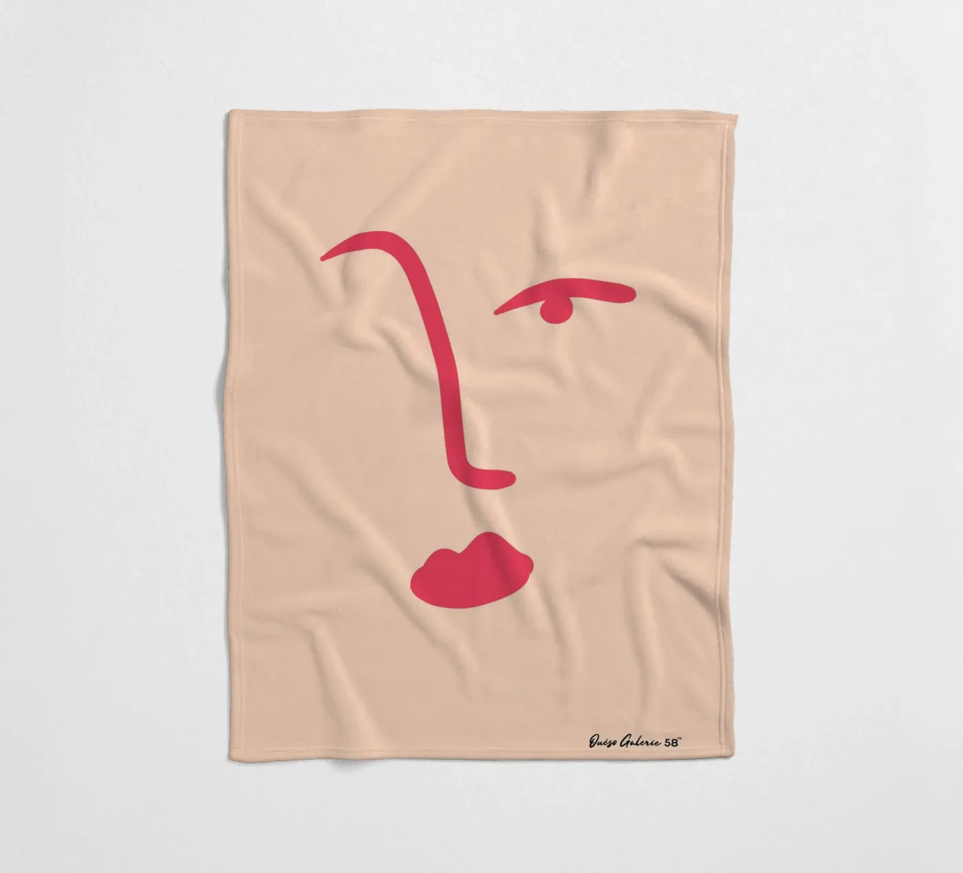 Floating Shapes fleecedeken van Mike Leymi