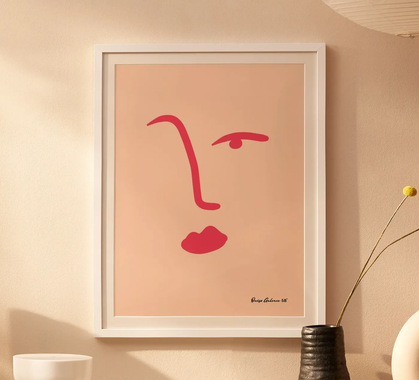 Floating Shapes Poster von Mike Leymi